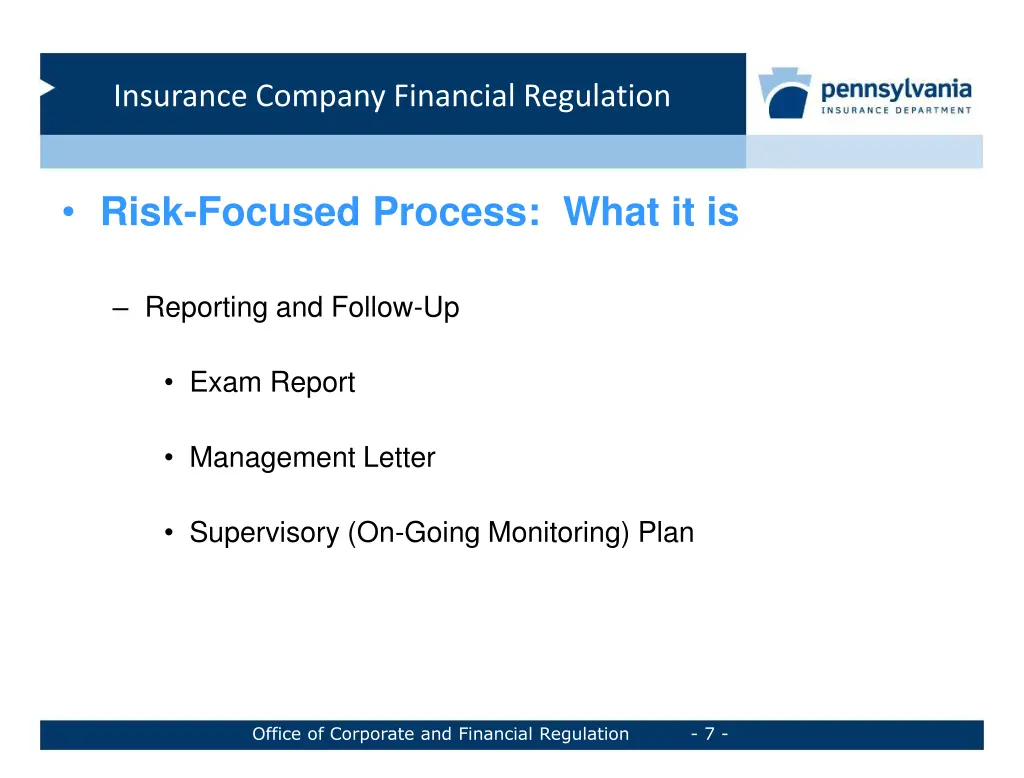 insurance company financial regulation 6