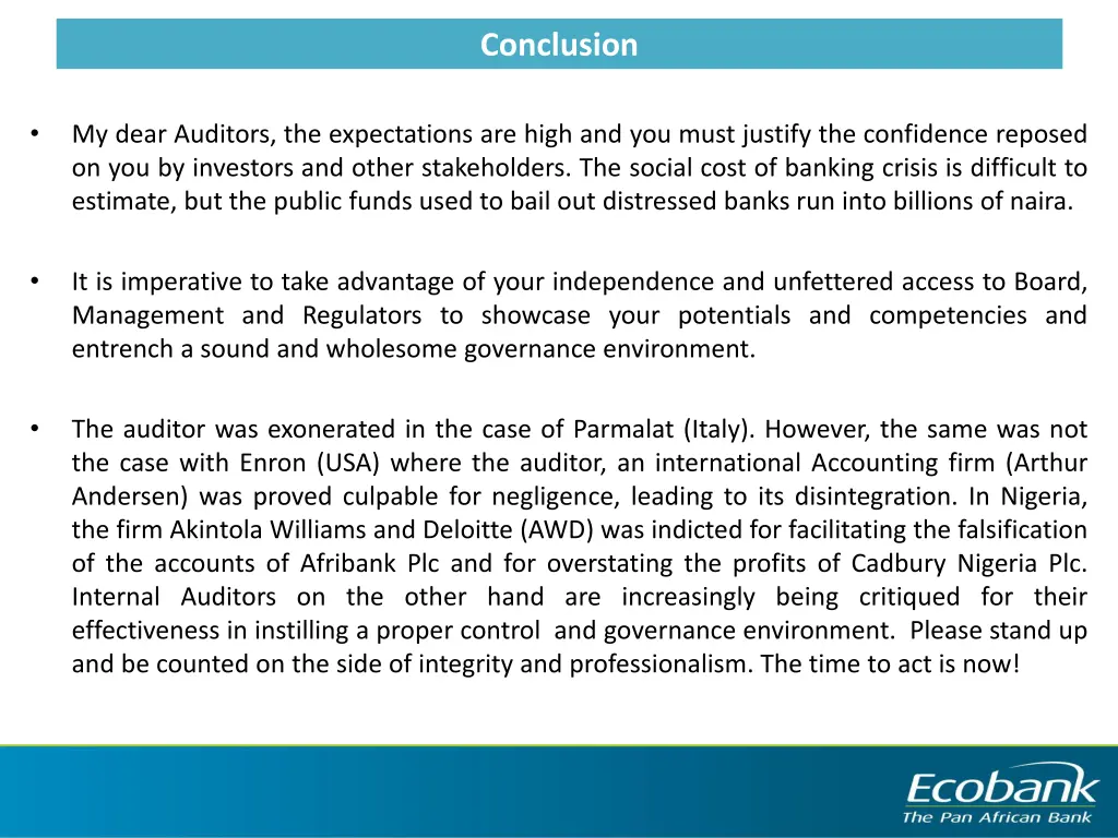 conclusion