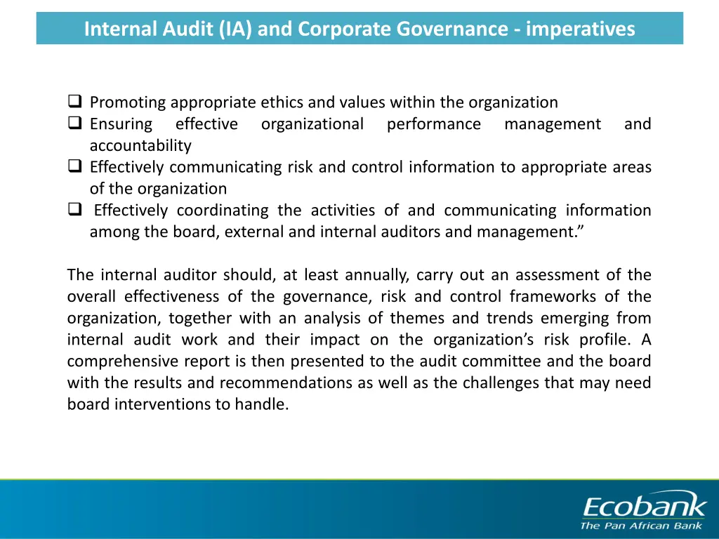 internal audit ia and corporate governance 3