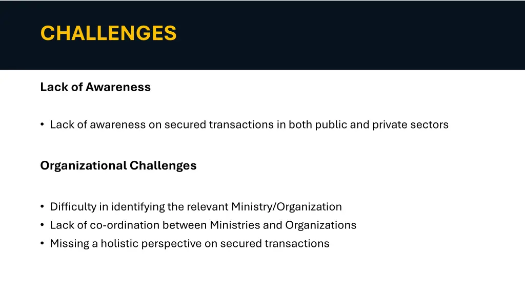 challenges
