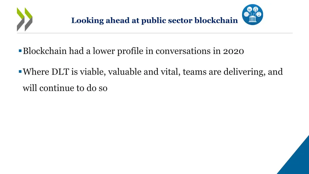 looking ahead at public sector blockchain 1