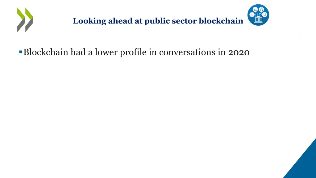 looking ahead at public sector blockchain