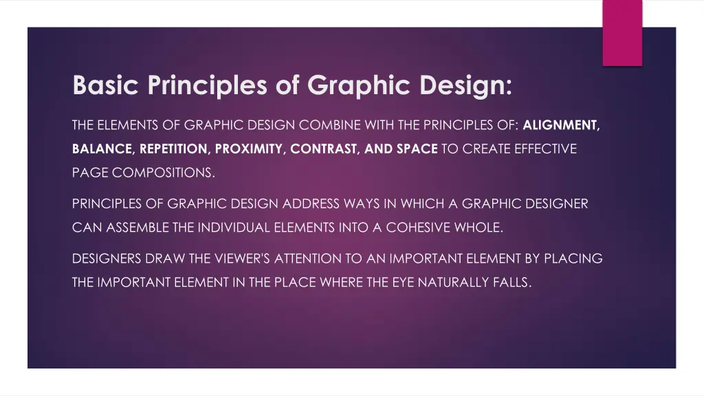 basic principles of graphic design