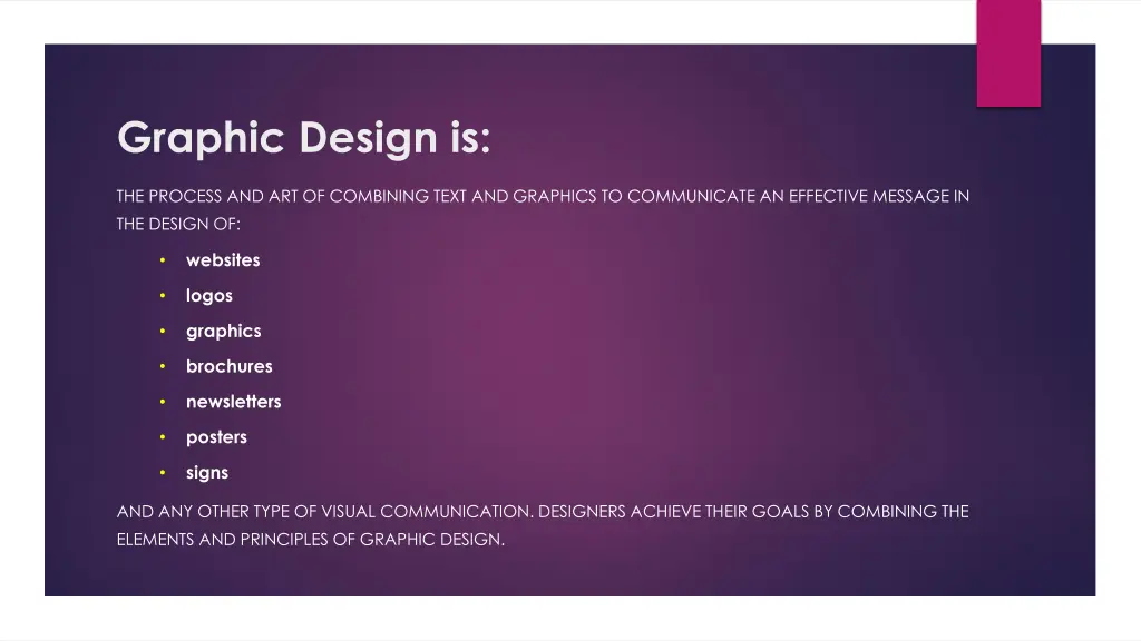 graphic design is