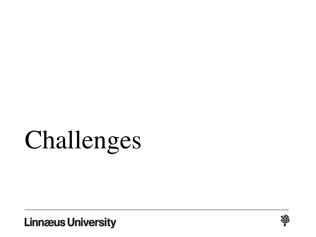 challenges