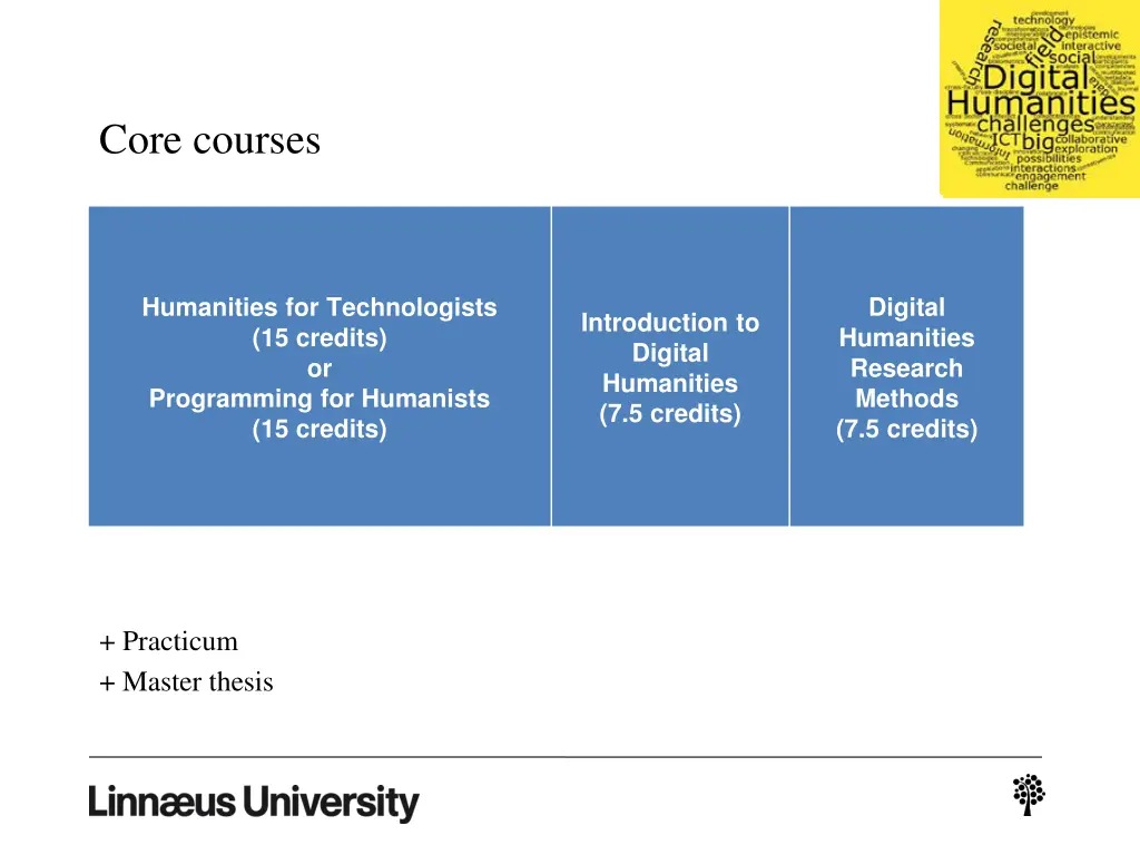 core courses