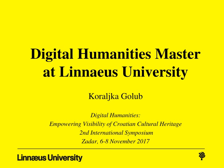 digital humanities master at linnaeus university
