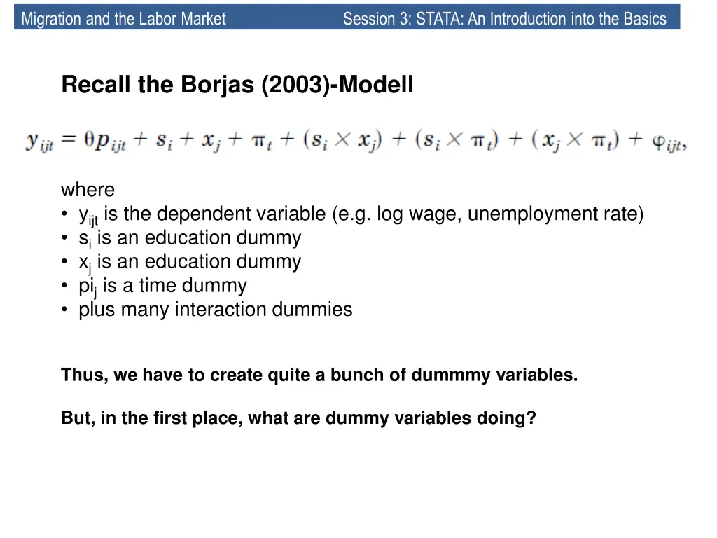 migration and the labor market 47