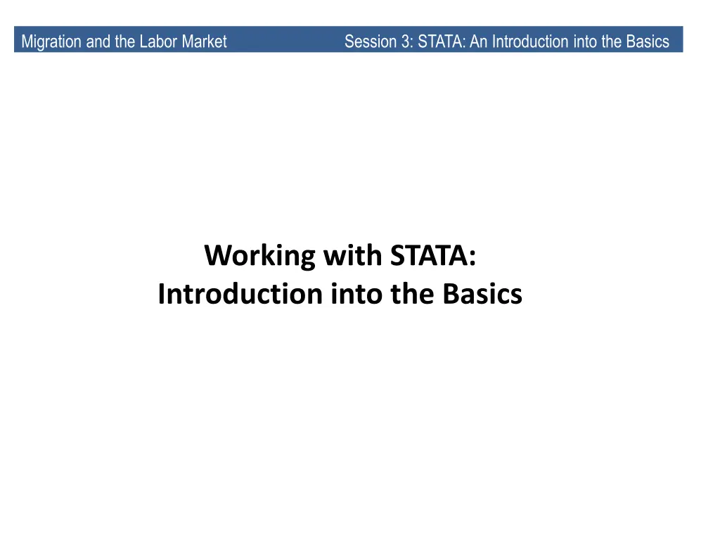 migration and the labor market 8