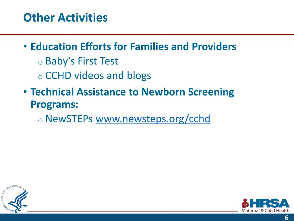 other activities
