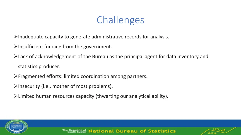 challenges