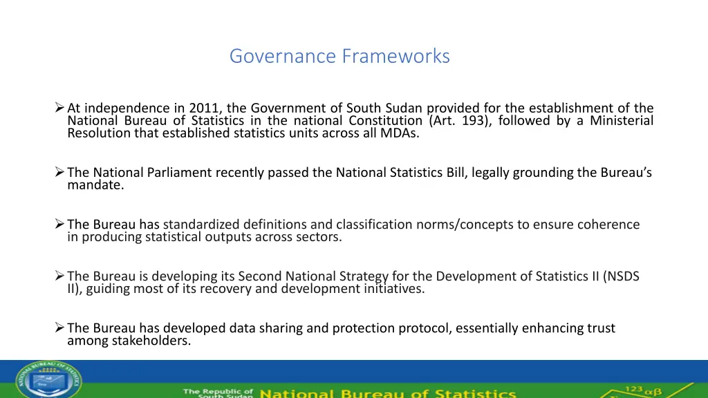 governance frameworks