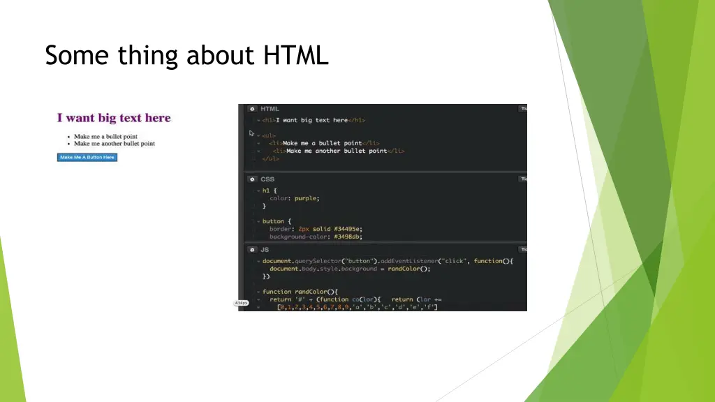 some thing about html 1