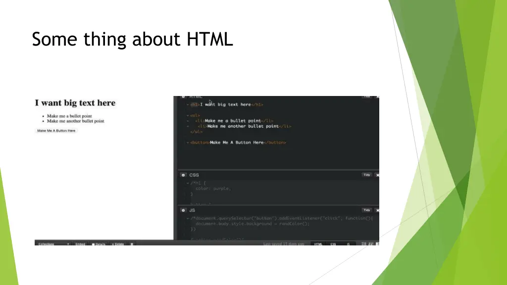 some thing about html 2