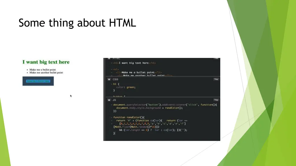 some thing about html 4