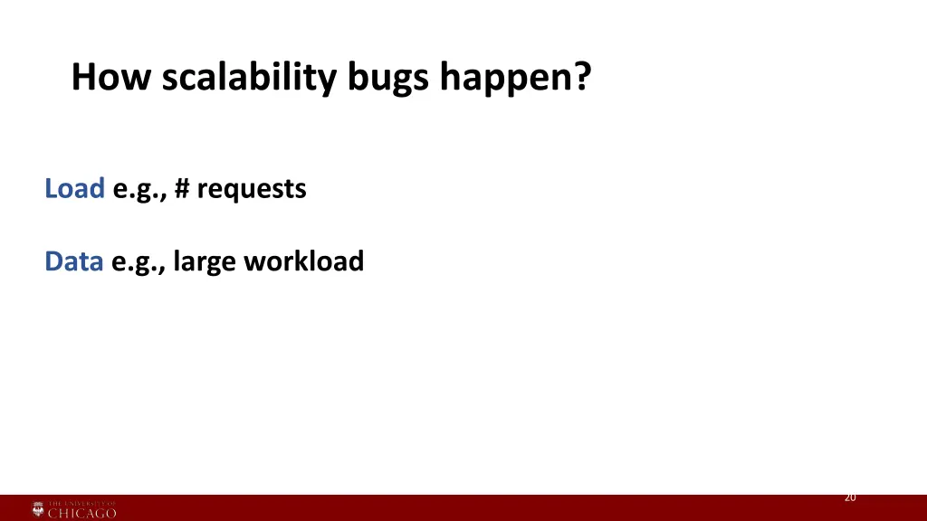 how scalability bugs happen 1