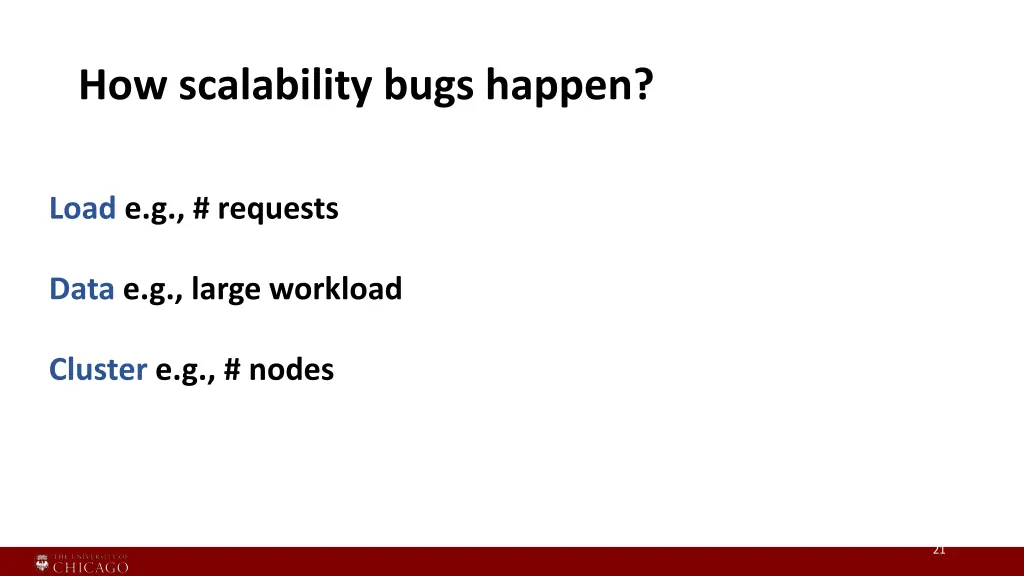 how scalability bugs happen 2