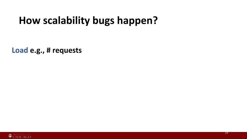 how scalability bugs happen