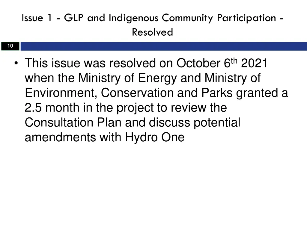 issue 1 glp and indigenous community