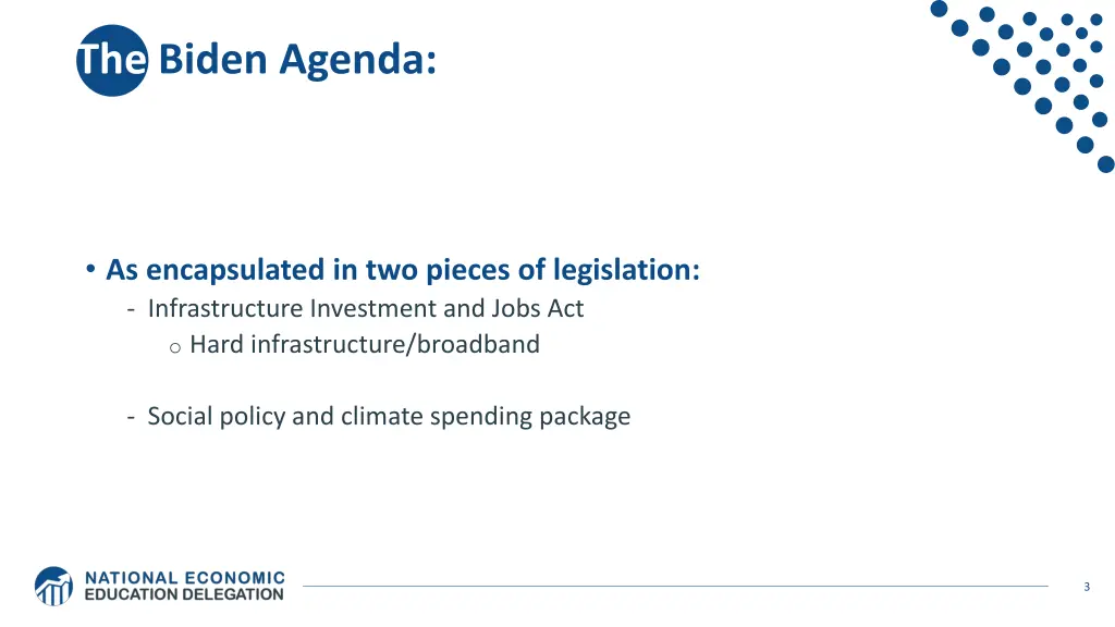 the biden agenda