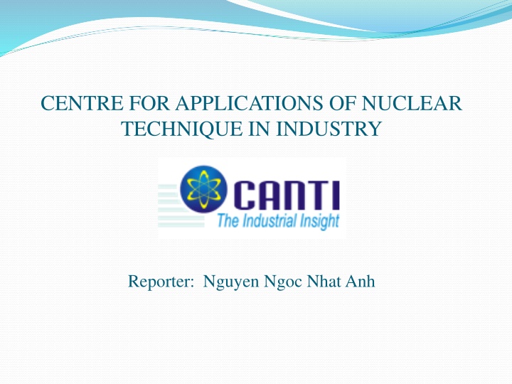 centre for applications of nuclear technique