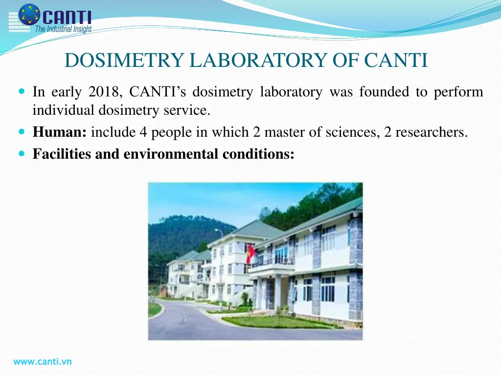 dosimetry laboratory of canti
