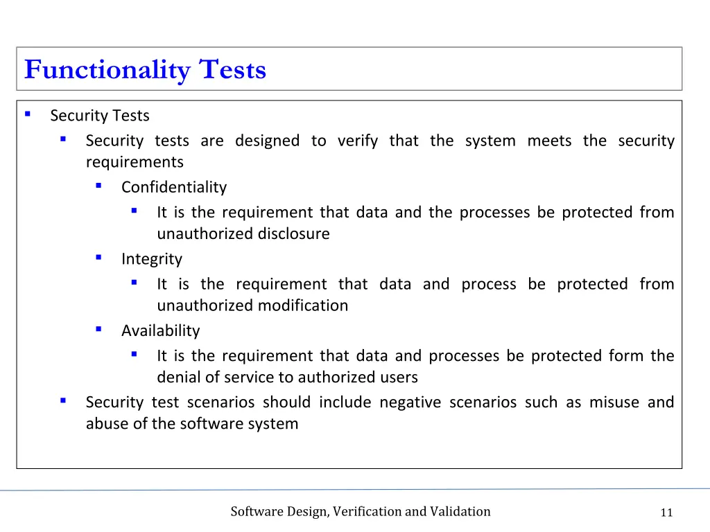 functionality tests 4
