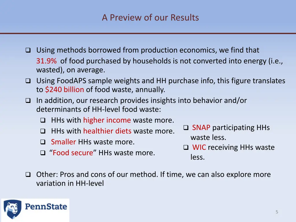 a preview of our results
