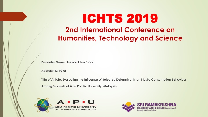 ichts 2019 ichts 2019 2nd international