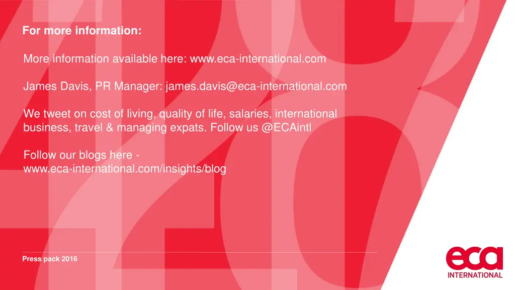 for more information