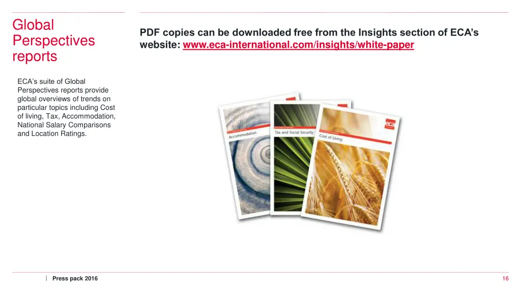 global perspectives reports