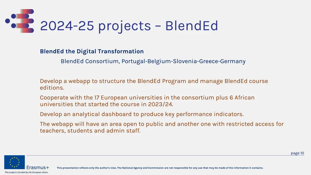 2024 25 projects blended