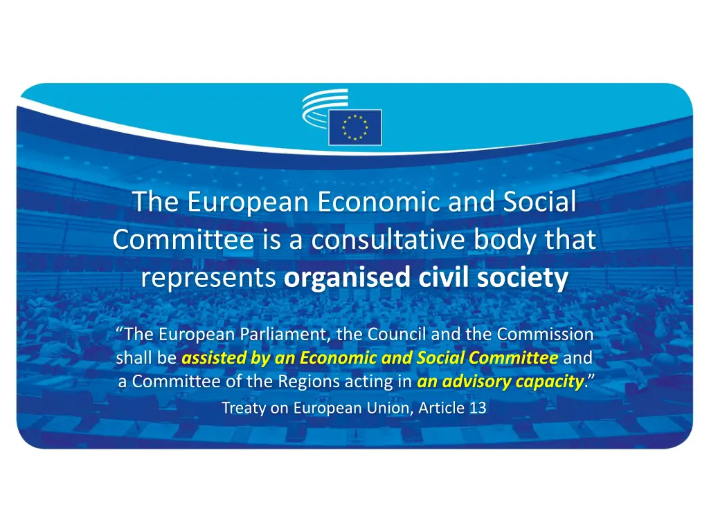 the european economic and social committee