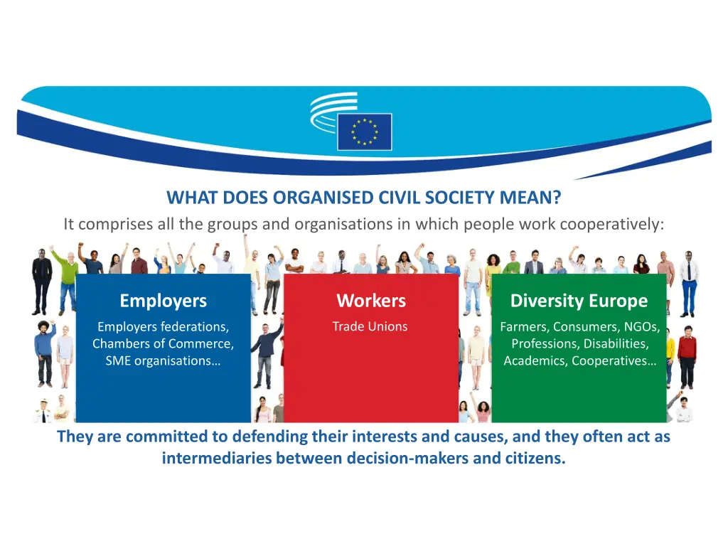 what does organised civil society mean