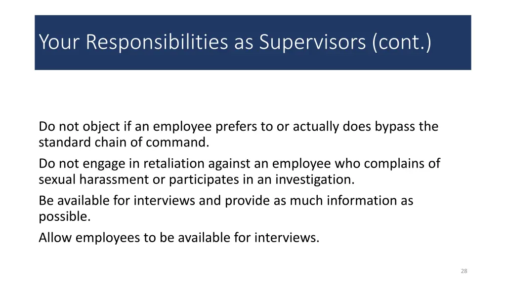 your responsibilities as supervisors cont 1