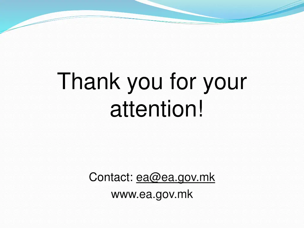 thank you for your attention