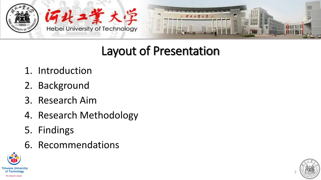 layout of presentation layout of presentation