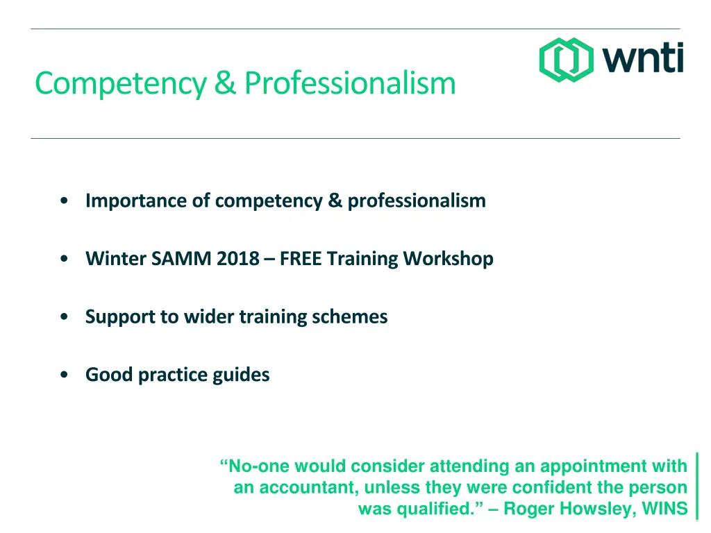 competency professionalism