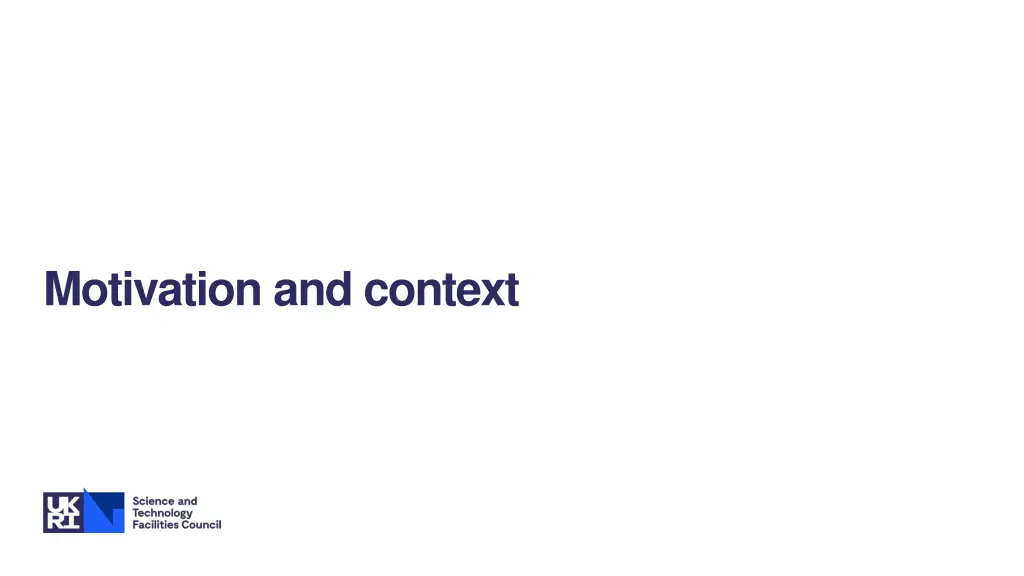 motivation and context