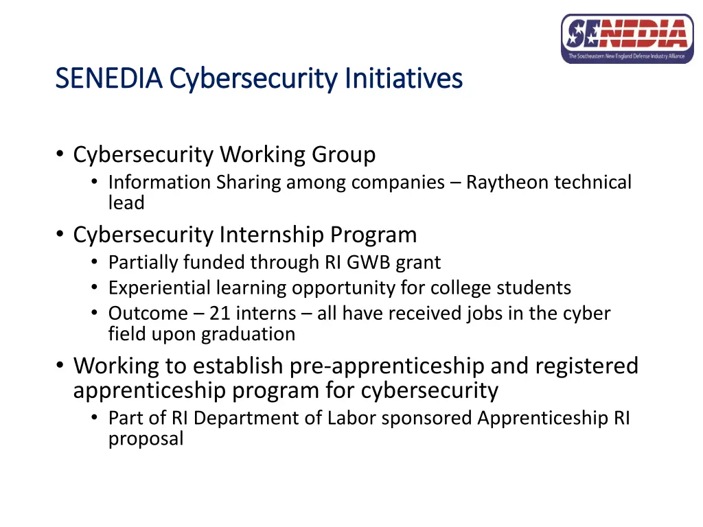 senedia cybersecurity initiatives senedia
