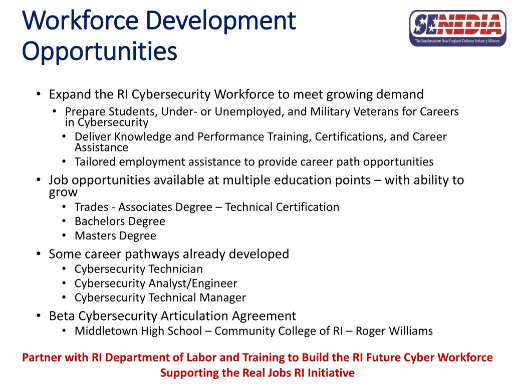 workforce development workforce development