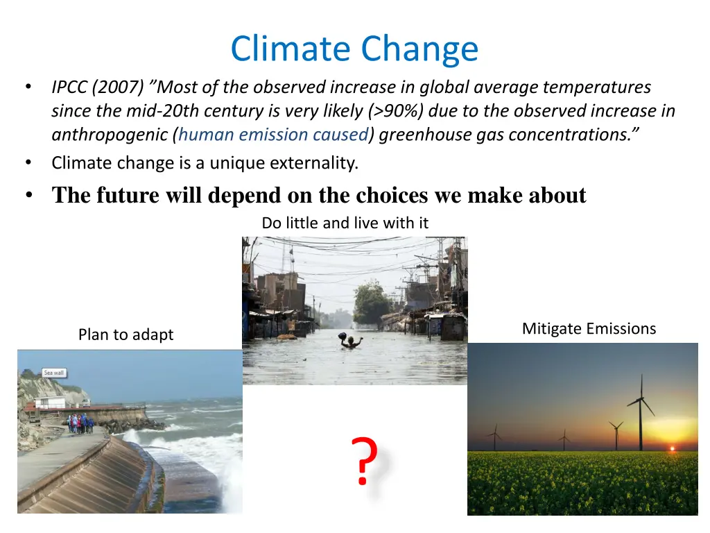 climate change