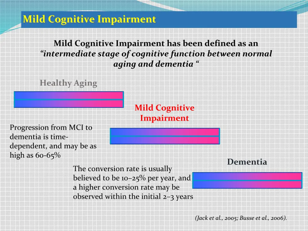 mild cognitive impairment