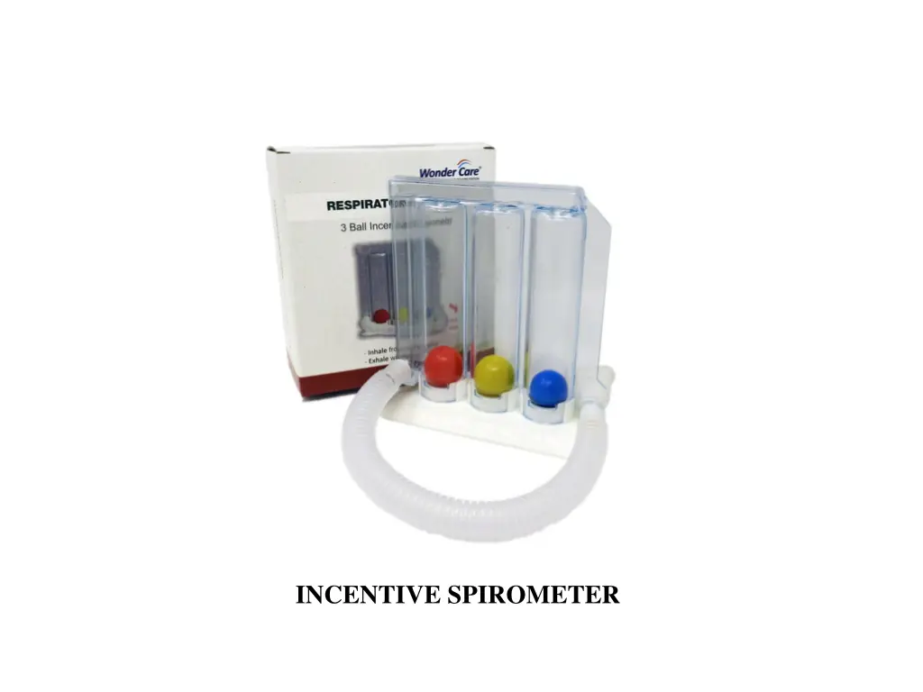 incentive spirometer