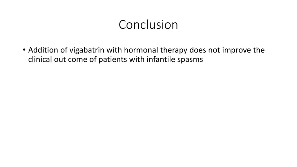 conclusion