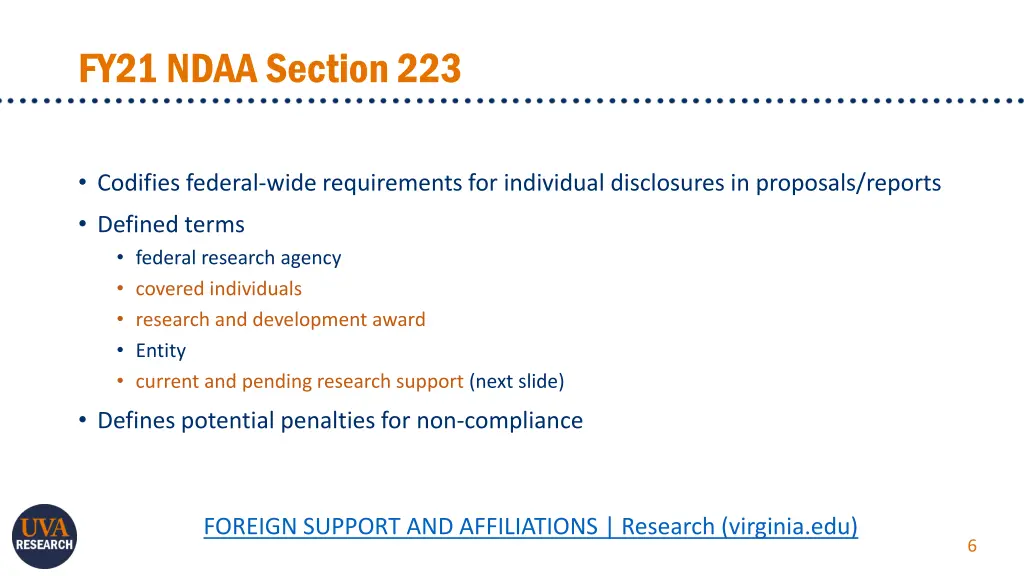 fy21 ndaa section 223
