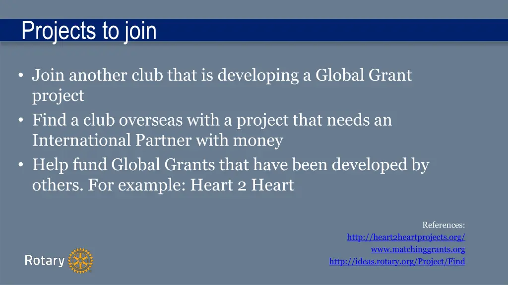 projects to join
