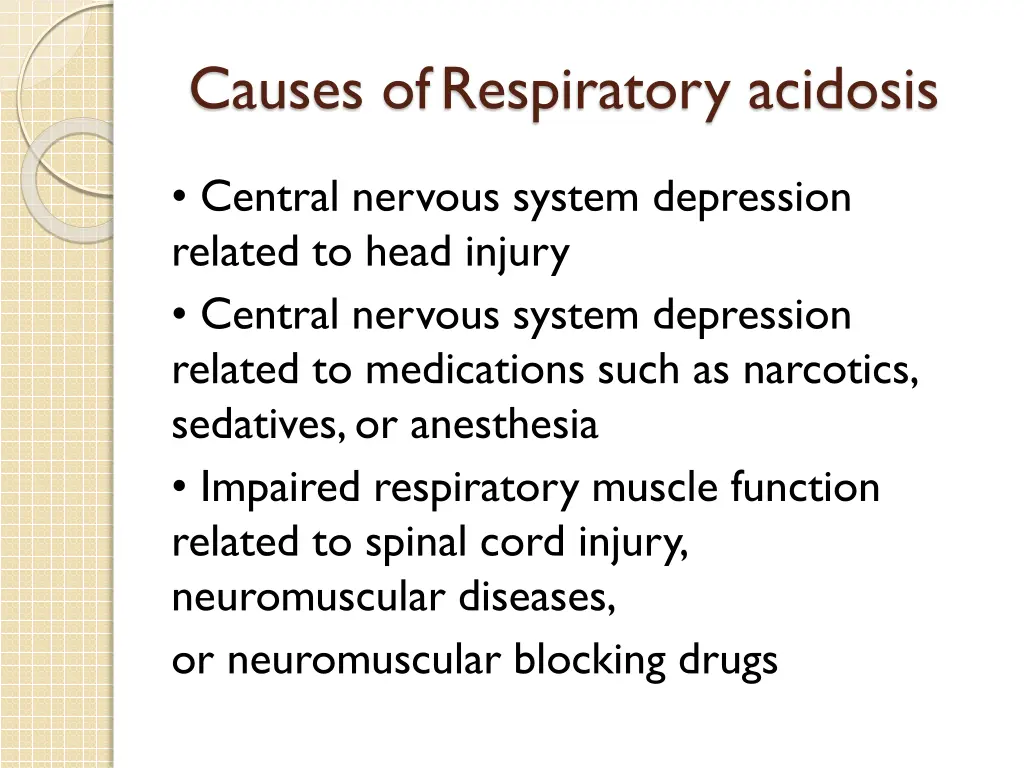 causes of