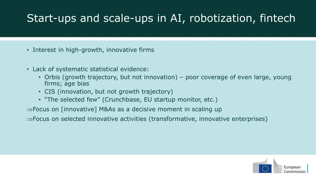 start ups and scale ups in ai robotization fintech