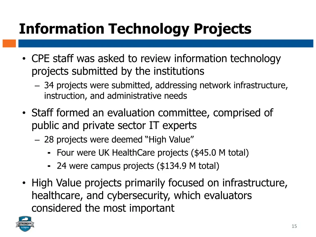 information technology projects